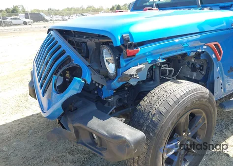 2022 Jeep Wrangler Unlimited Sport Altitude 4X4 z USA, uszkodzony, nr VIN 1C4HJXDG3NW113381